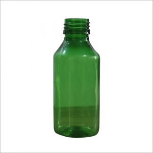 100 ML Green Round Bottle
